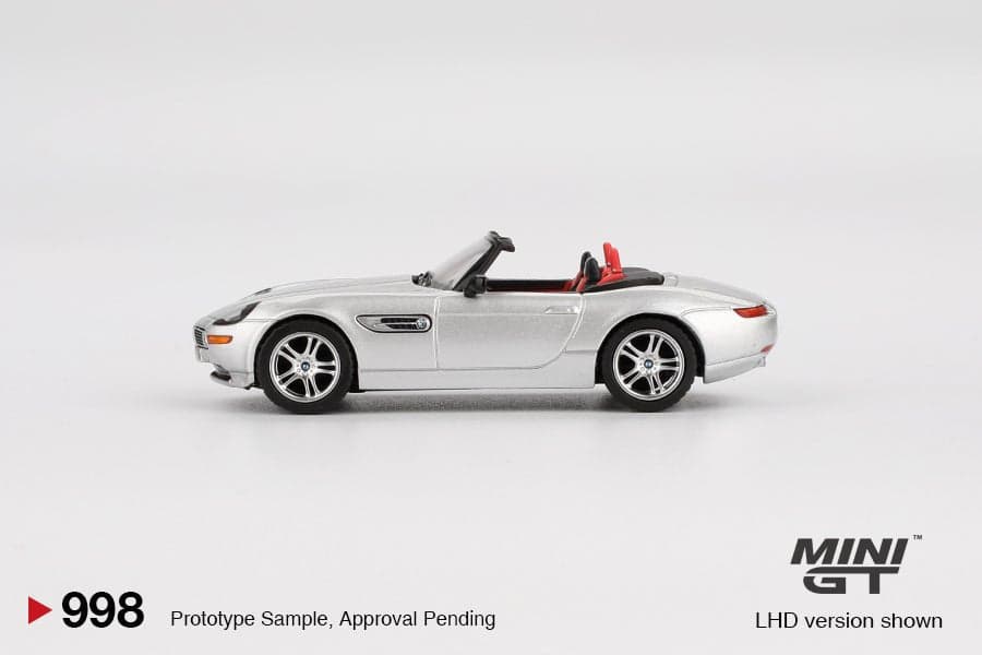 BMW Z8 Silver – 1:64 Mini GT diecast car – photo 4