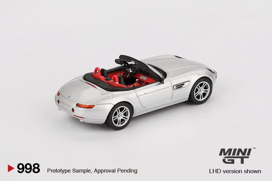 BMW Z8 Silver – 1:64 Mini GT diecast car – photo 3