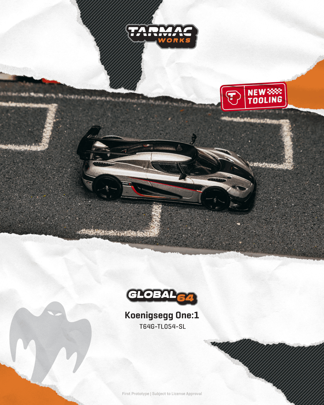 Tarmac Works 1:64 Koenigsegg One:1 – Mijo Exclusives – Global64 – 1:64 diecast car