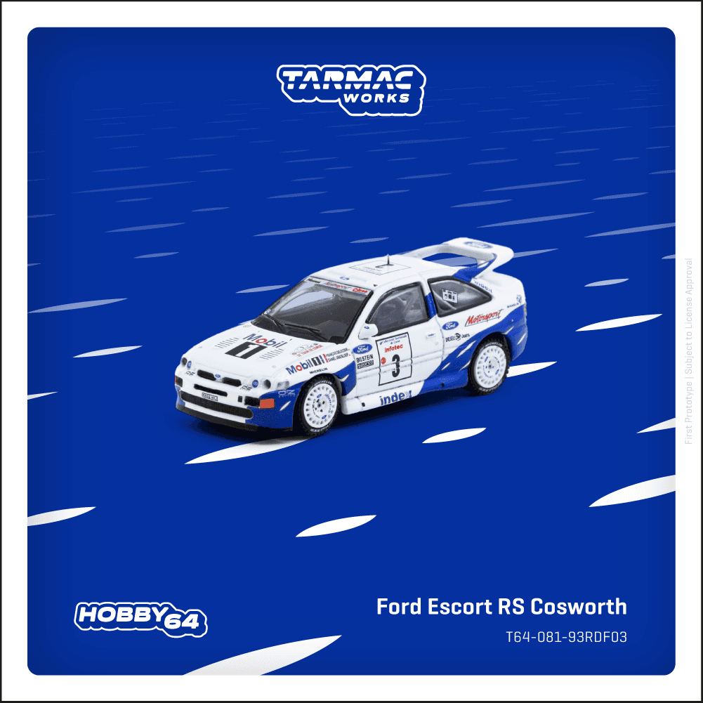 Tarmac Works 1:64 Ford Escort RS Cosworth – 1:64 diecast car