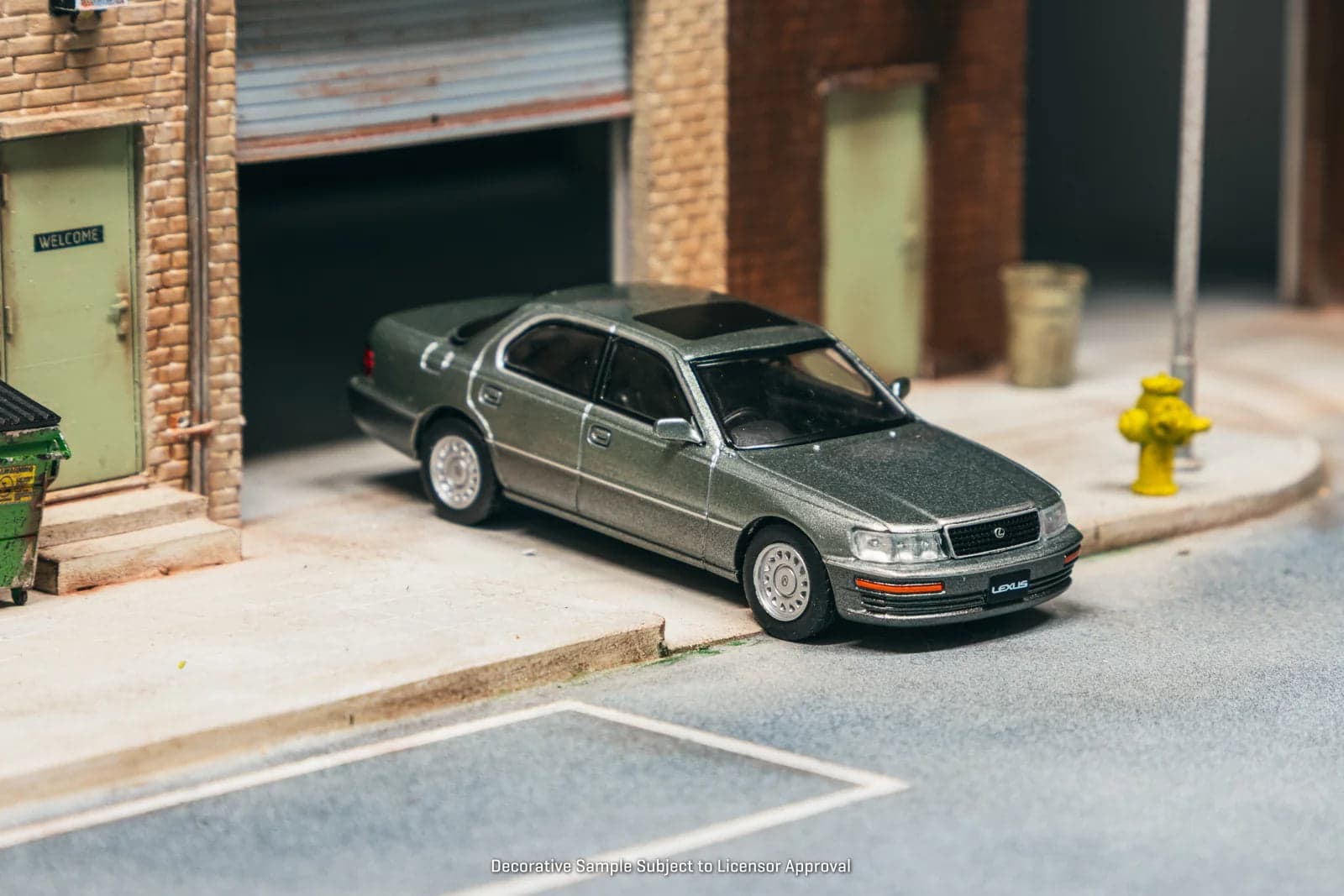 Tarmac Works Lexus LS400 Flint Grey - GLOBAL64 – 1:64 diecast car