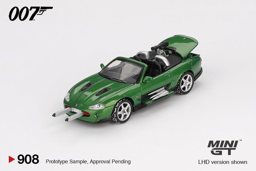 Jaguar XKR "Die Another Day" – 1:64 Mini GT diecast car