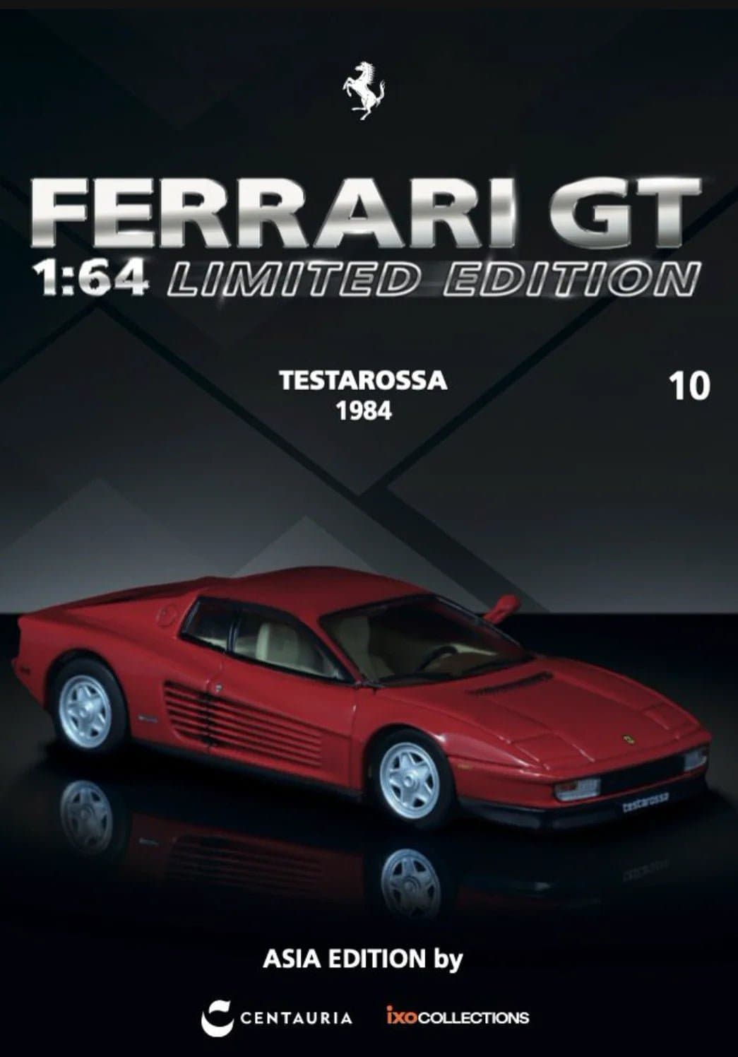 CENTAURIA & IXOCOLLECTIONS 1:64 FERRARI TESTAROSSA 1984 – 1:64 Tarmac Works diecast car