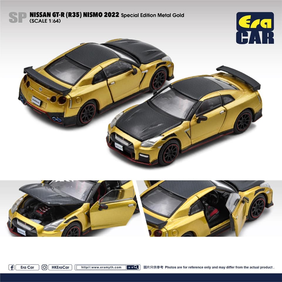 ERA CARS Nismo 2022 Special Edition Metal Gold – 1:64 diecast car