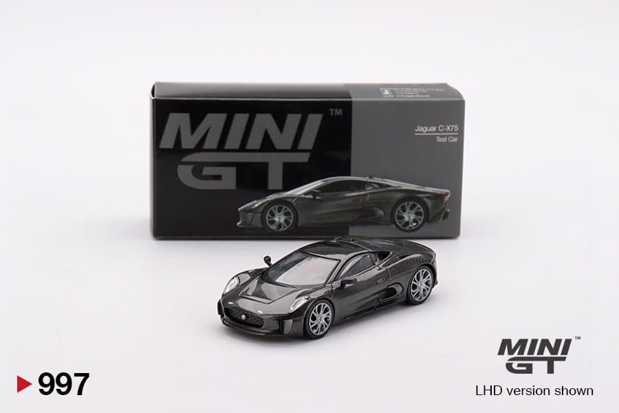 Jaguar C-X75 Test Car – 1:64 Mini GT diecast car