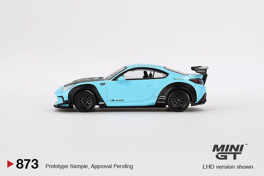 Toyota GR86 LB★Nation Baby Blue – 1:64 Mini GT diecast car