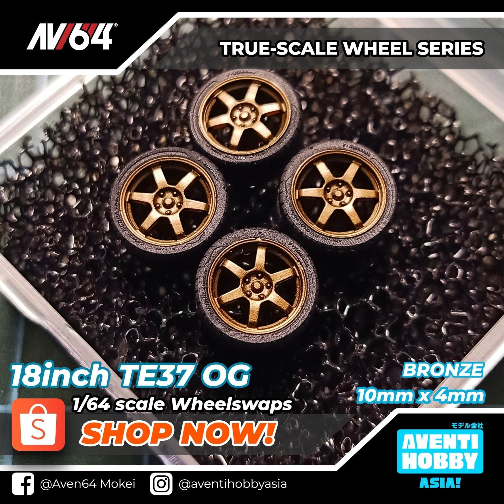 18INCH TE37 OG – Aven64